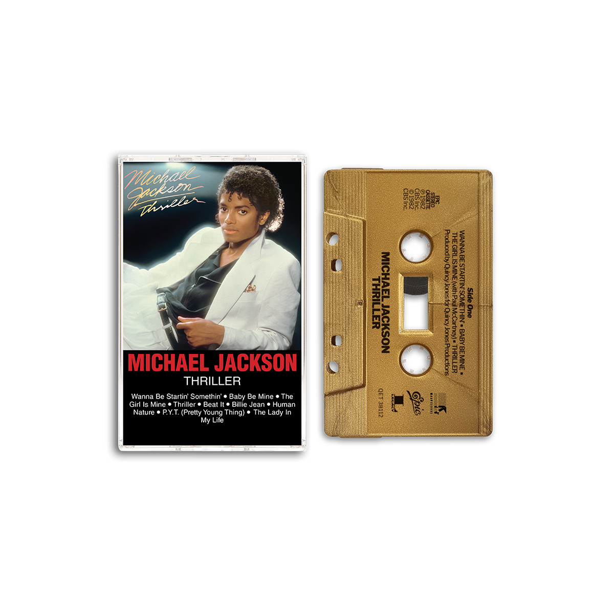 Thriller Gold Metallic Cassette